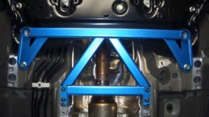 Nissan Cube Lower Arm Bars - Front - Cusco - Version II - `09-`13 Nissan Cube Lower Arm Bars - Front - Cusco - Version II - `09-`13